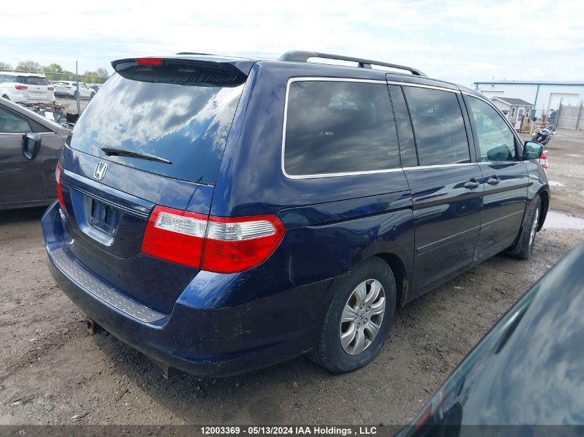 2007 Honda Odyssey VIN: 5FNRL38447B514324 Lot: 12003369