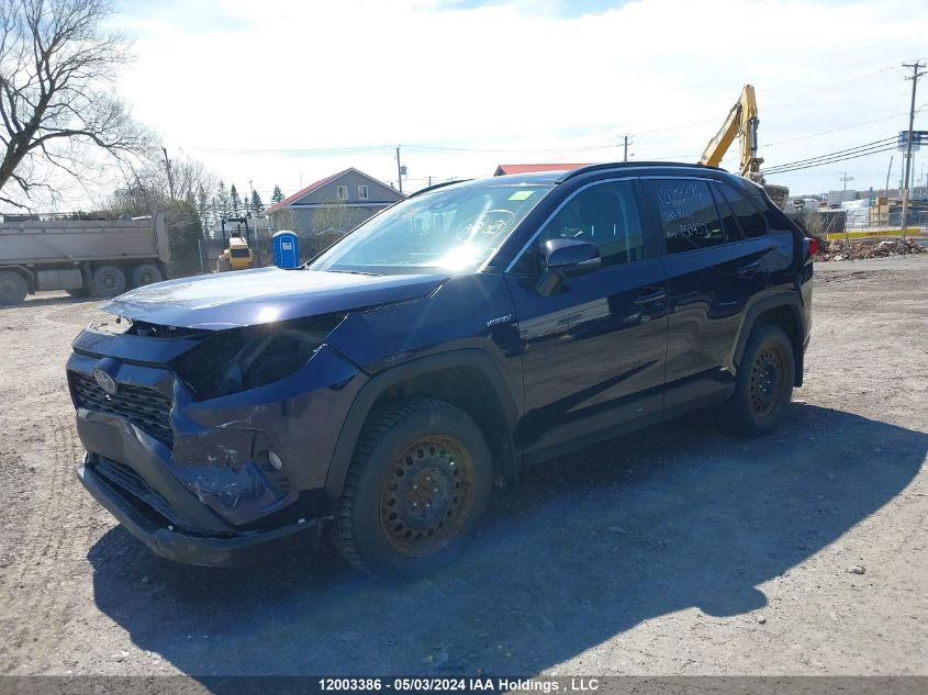 2020 Toyota Rav4 Xle/Xse VIN: 2T3RWRFV6LW050737 Lot: 12003386