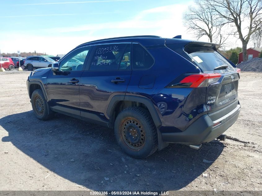 2020 Toyota Rav4 Xle/Xse VIN: 2T3RWRFV6LW050737 Lot: 12003386