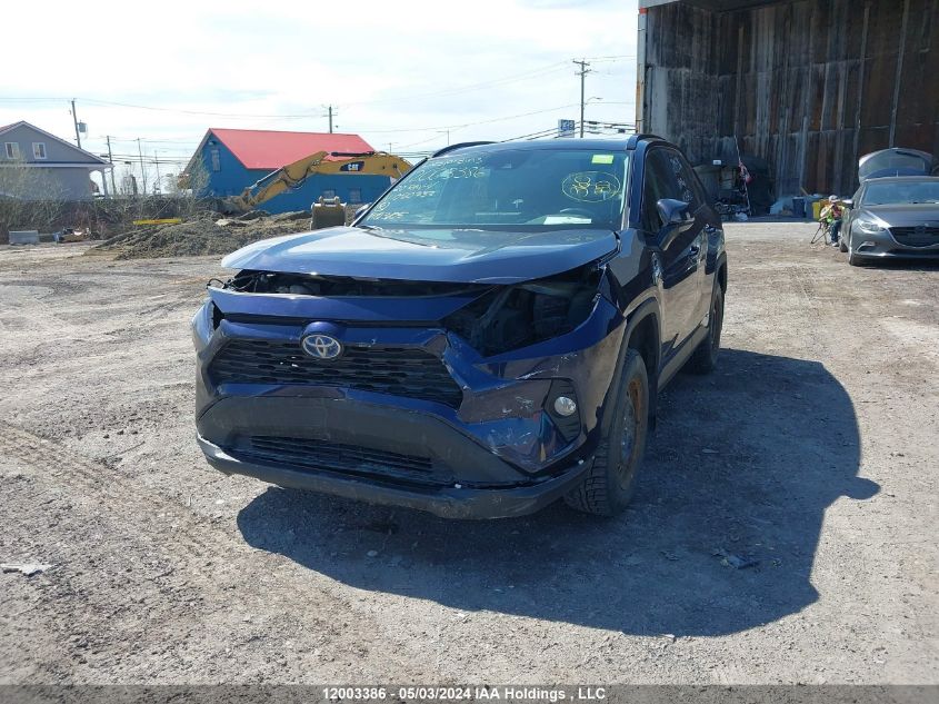 2020 Toyota Rav4 Xle/Xse VIN: 2T3RWRFV6LW050737 Lot: 12003386