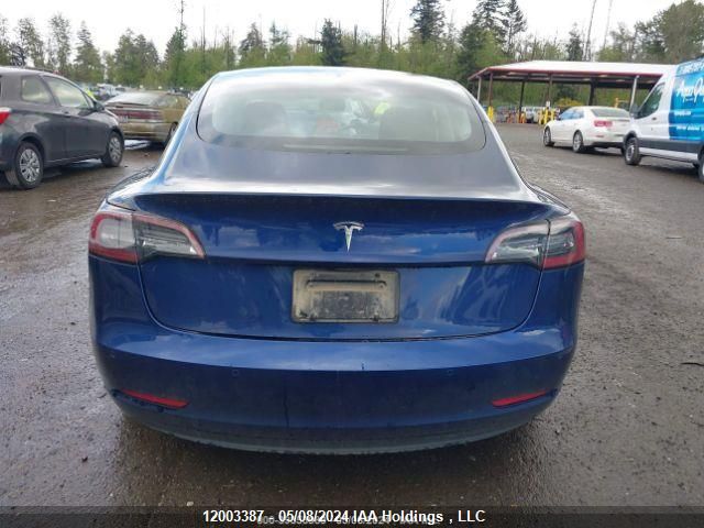 2021 Tesla Model 3 VIN: 5YJ3E1EA0MF929960 Lot: 12003387