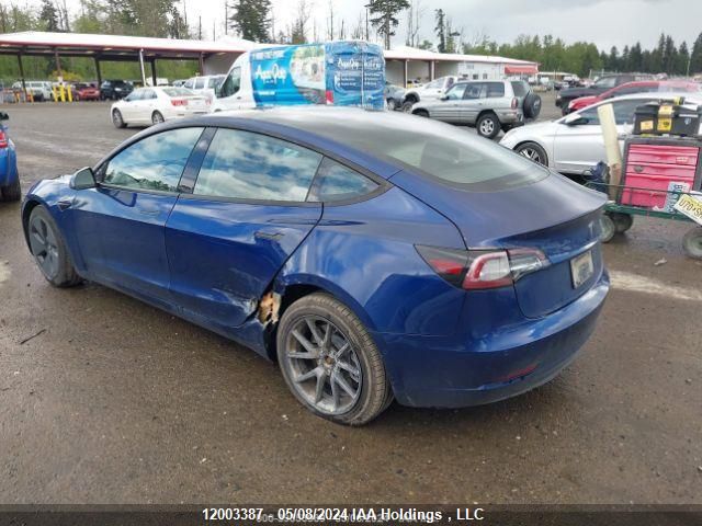 2021 Tesla Model 3 VIN: 5YJ3E1EA0MF929960 Lot: 12003387