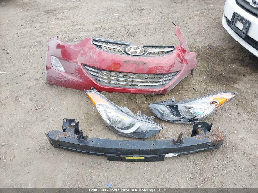 2013 Hyundai Elantra Gls/Limited VIN: 5NPDH4AE2DH216131 Lot: 12003389