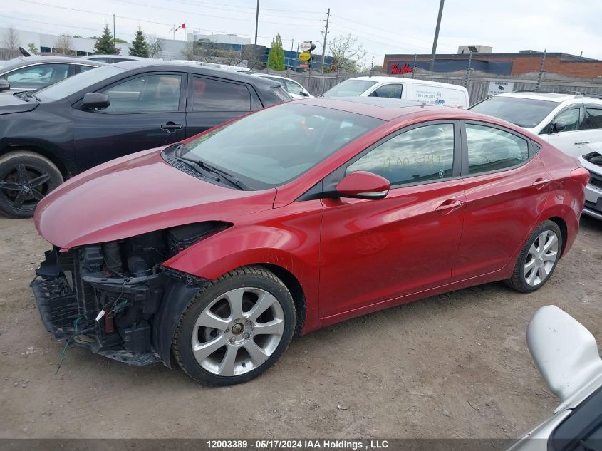 2013 Hyundai Elantra Gls/Limited VIN: 5NPDH4AE2DH216131 Lot: 12003389