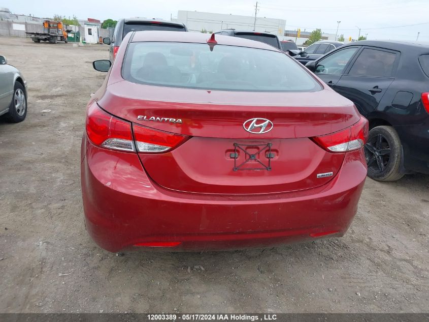 2013 Hyundai Elantra Gls/Limited VIN: 5NPDH4AE2DH216131 Lot: 12003389