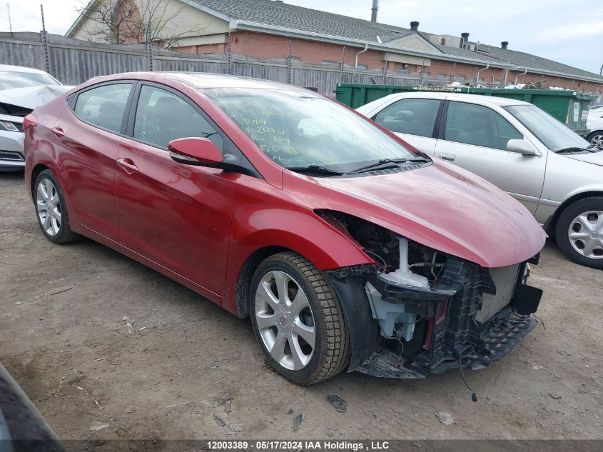 2013 Hyundai Elantra Gls/Limited VIN: 5NPDH4AE2DH216131 Lot: 12003389