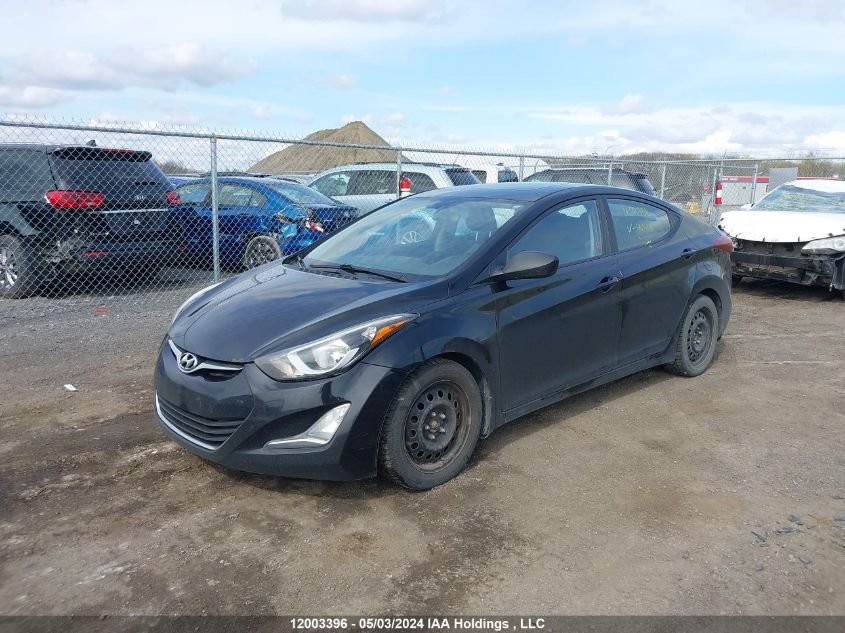 2015 Hyundai Elantra Se/Sport/Limited VIN: KMHDH4AE5FU445262 Lot: 12003396