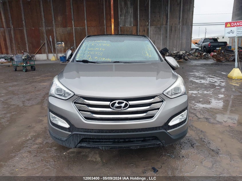 2013 Hyundai Santa Fe Sport VIN: 5XYZUDLA0DG005755 Lot: 12003400