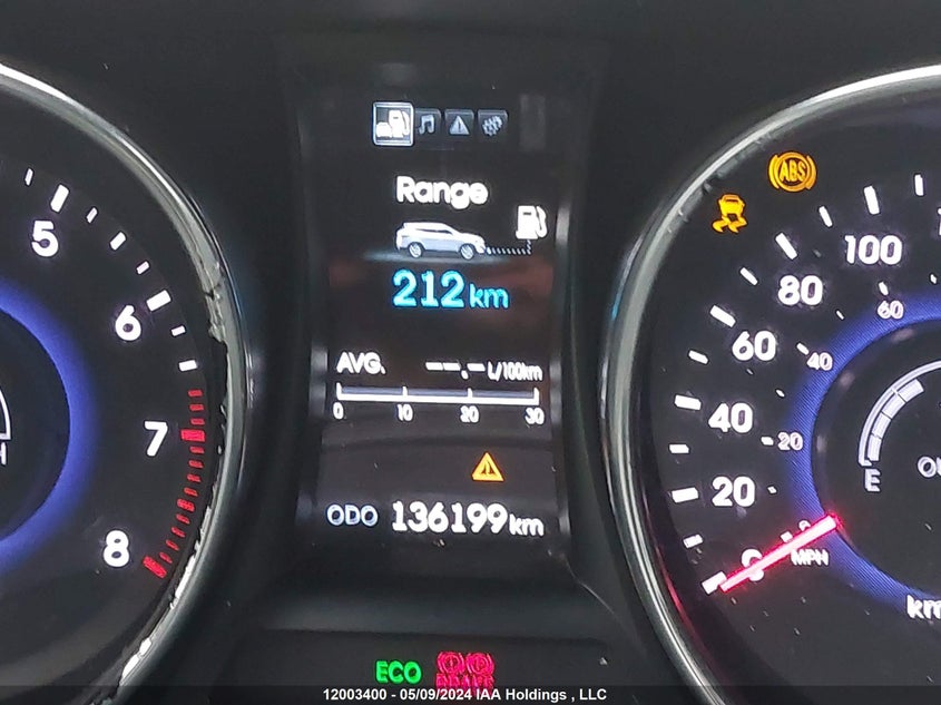 2013 Hyundai Santa Fe Sport VIN: 5XYZUDLA0DG005755 Lot: 12003400