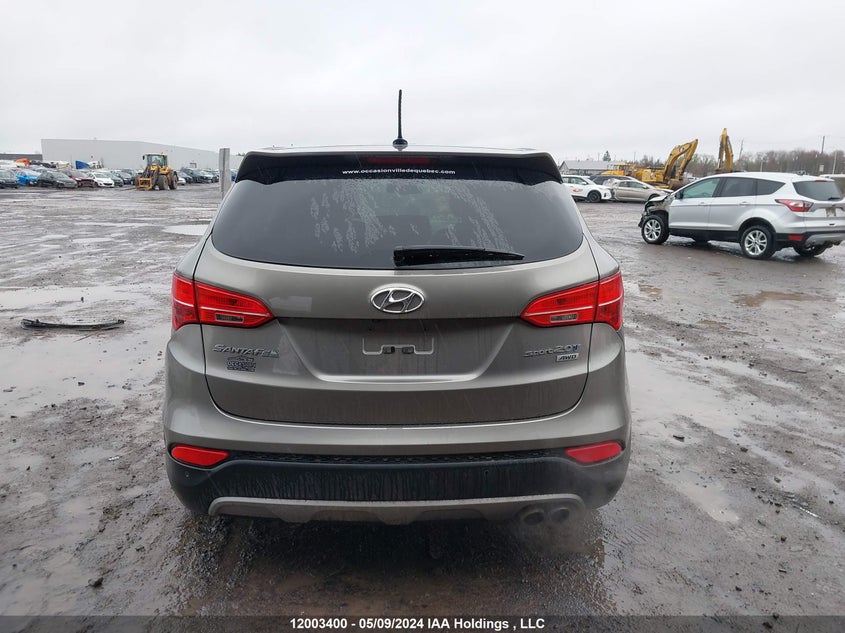 2013 Hyundai Santa Fe Sport VIN: 5XYZUDLA0DG005755 Lot: 12003400