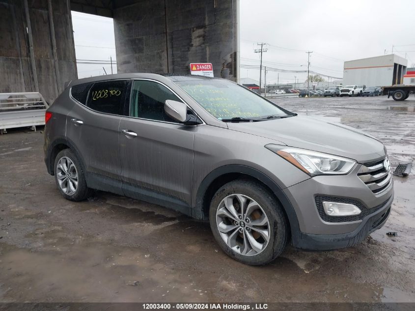 2013 Hyundai Santa Fe Sport VIN: 5XYZUDLA0DG005755 Lot: 12003400