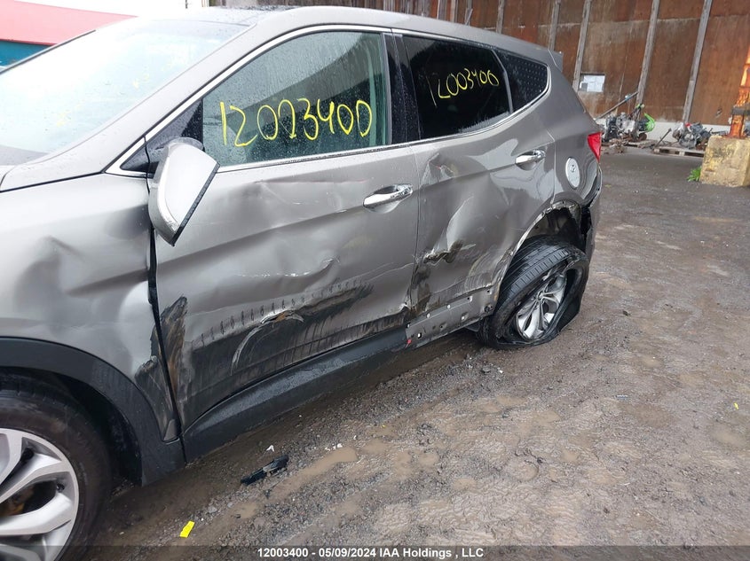 2013 Hyundai Santa Fe Sport VIN: 5XYZUDLA0DG005755 Lot: 12003400