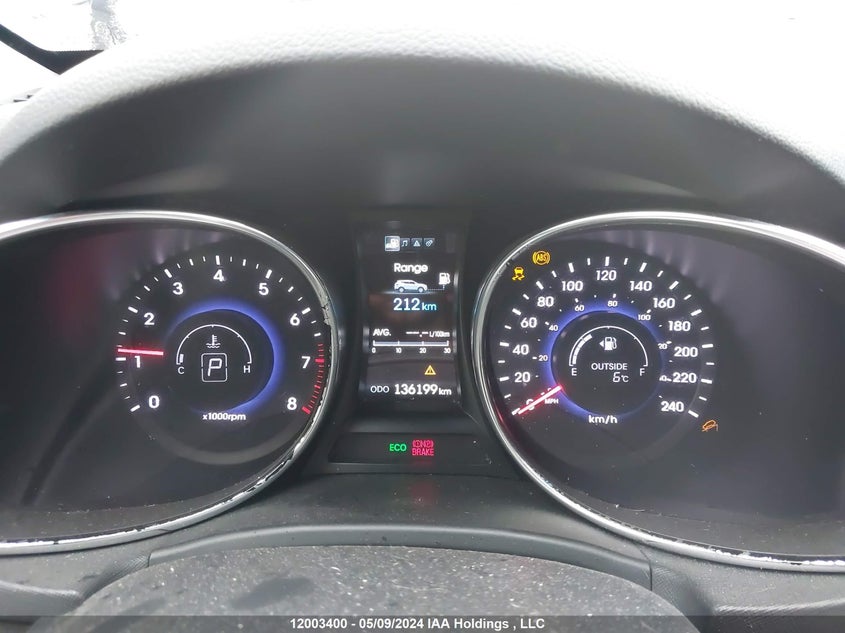 2013 Hyundai Santa Fe Sport VIN: 5XYZUDLA0DG005755 Lot: 12003400