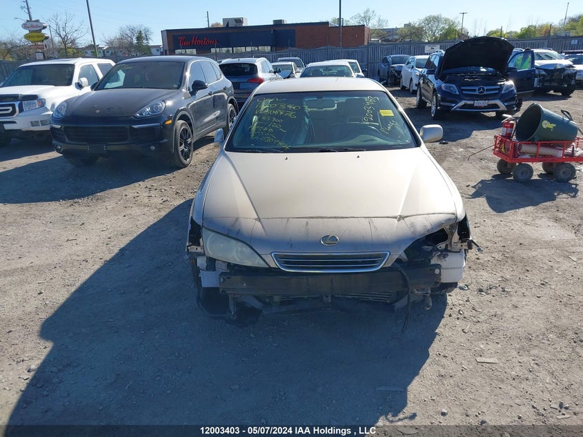 2001 Lexus Es 300 VIN: JT8BF28G310308476 Lot: 12003403