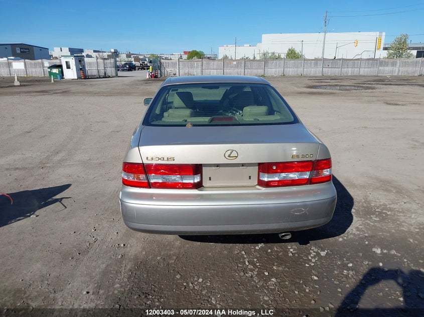 2001 Lexus Es 300 VIN: JT8BF28G310308476 Lot: 12003403