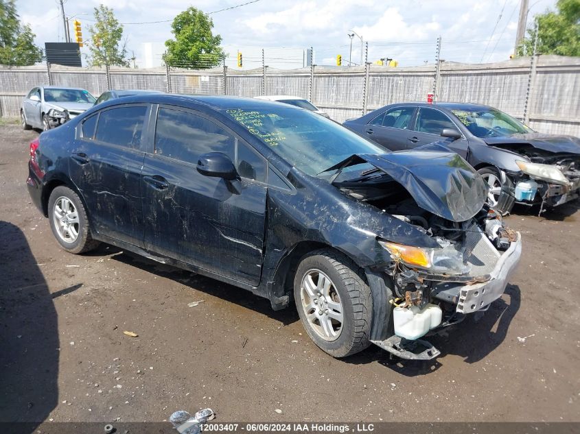 2012 Honda Civic Sdn VIN: 2HGFB2F40CH111451 Lot: 12003407