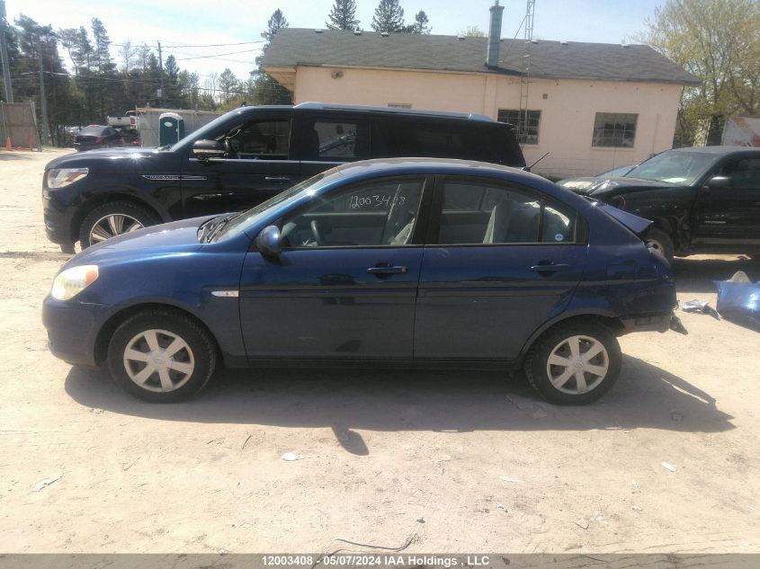 2007 Hyundai Accent Gls VIN: KMHCN45CX7U163391 Lot: 12003408