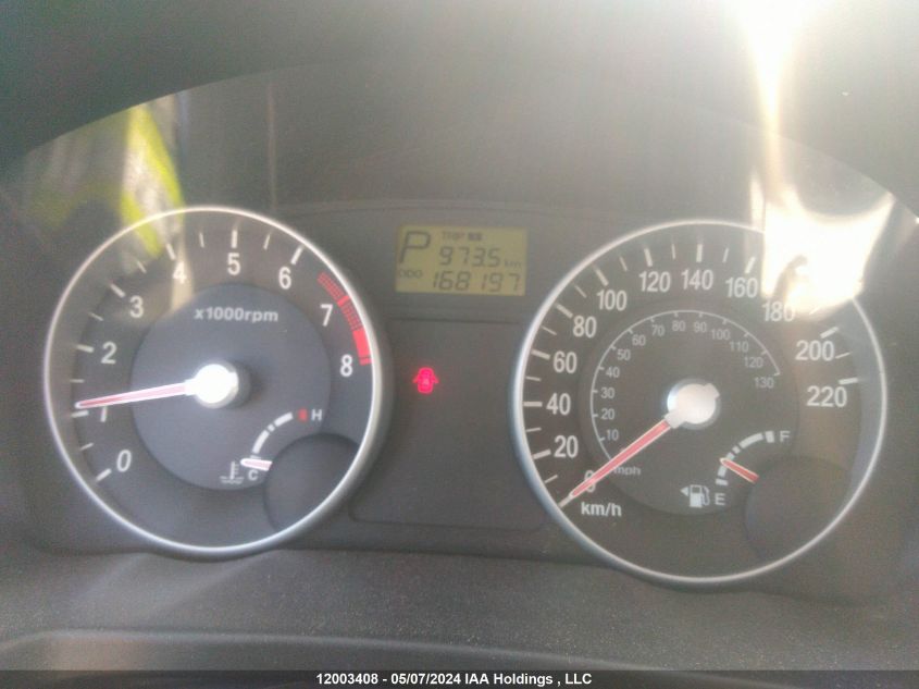 2007 Hyundai Accent Gls VIN: KMHCN45CX7U163391 Lot: 12003408