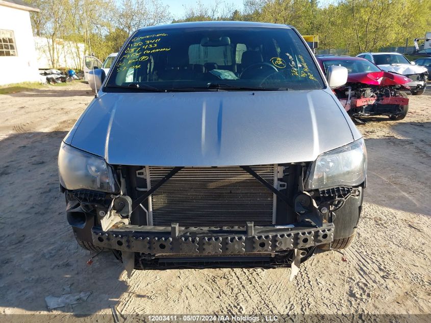 2019 Dodge Grand Caravan Gt VIN: 2C4RDGEGXKR637433 Lot: 12003411