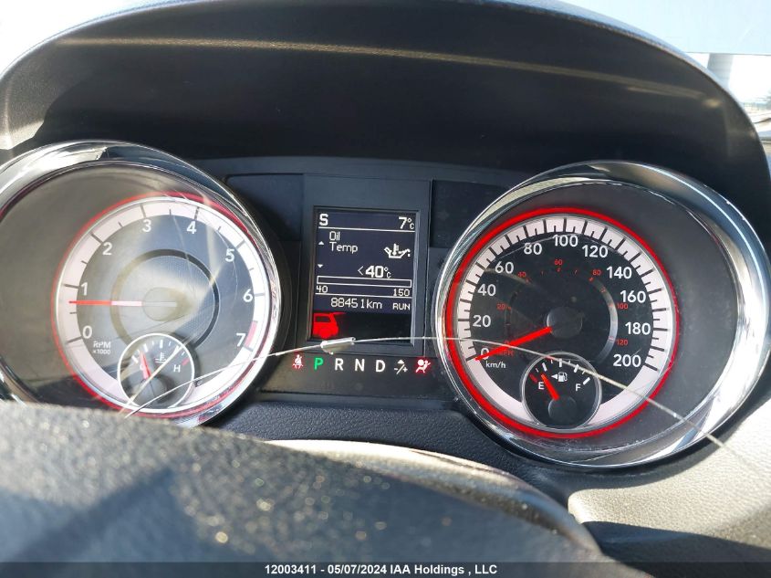 2019 Dodge Grand Caravan Gt VIN: 2C4RDGEGXKR637433 Lot: 12003411