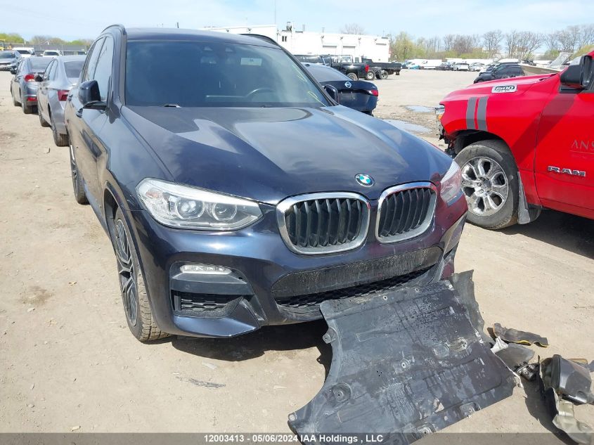 2018 BMW X3 VIN: 5UXTR9C50JLC77733 Lot: 12003413