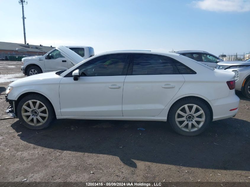 2016 Audi A3 VIN: WAUB8GFF5G1116382 Lot: 12003415