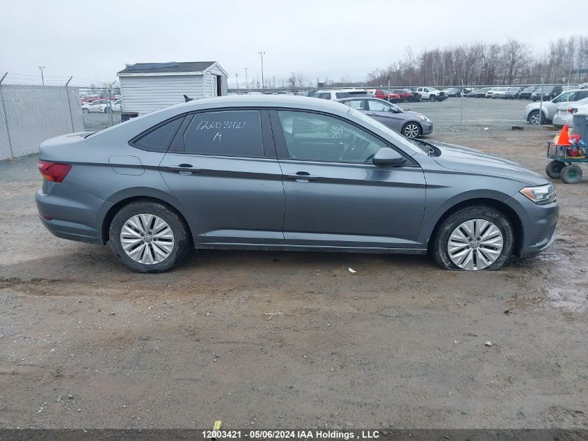 2019 Volkswagen Jetta S VIN: 3VWN57BU9KM011012 Lot: 12003421