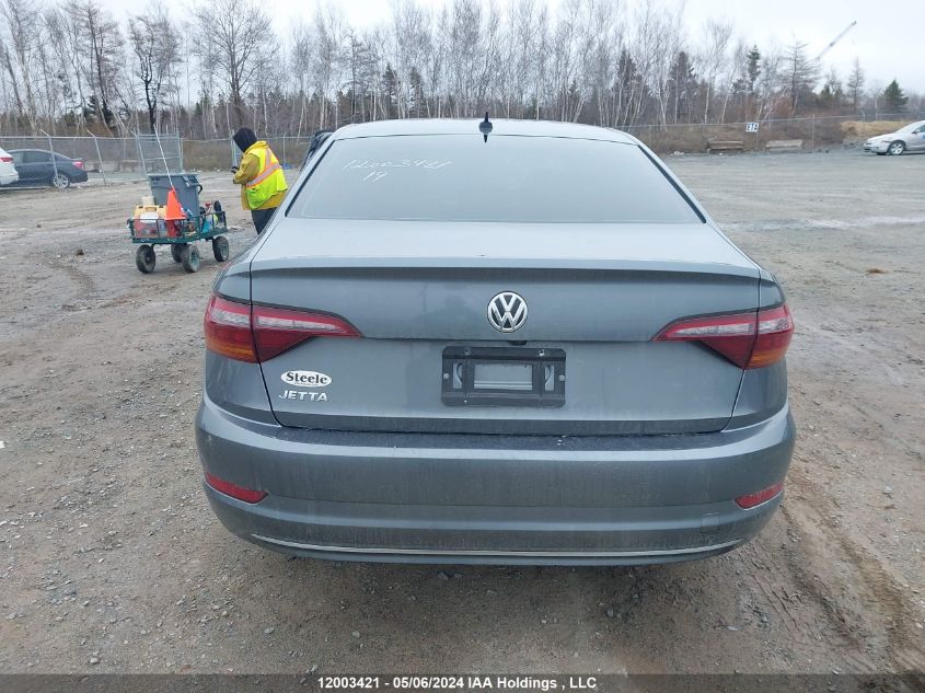 2019 Volkswagen Jetta S VIN: 3VWN57BU9KM011012 Lot: 12003421