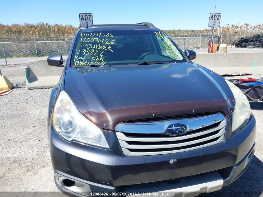 2011 Subaru Outback 2.5I Limited VIN: 4S4BRBKC7B3313822 Lot: 12003426