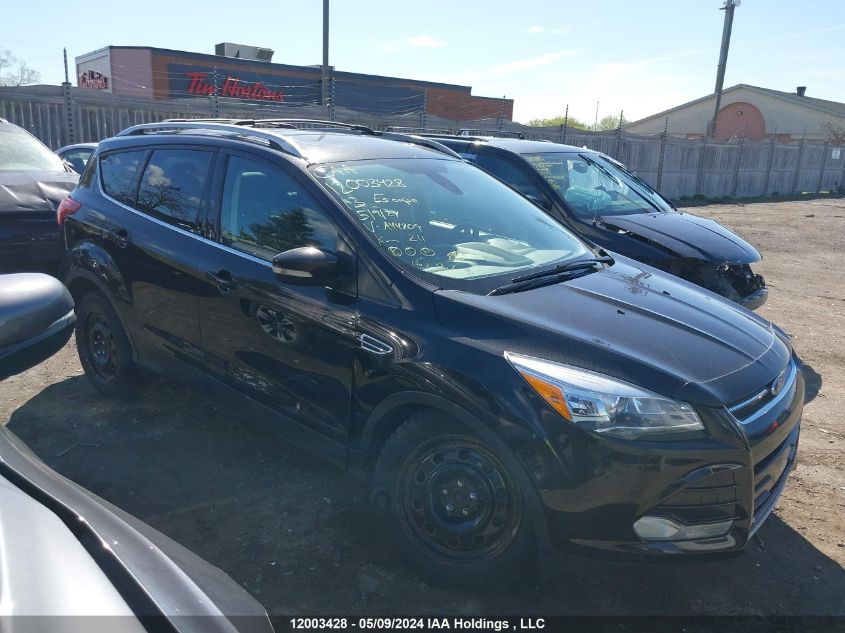 2013 Ford Escape Titanium VIN: 1FMCU9J96DUA44209 Lot: 12003428