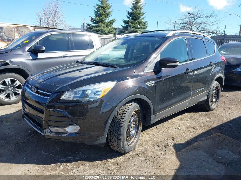 2013 Ford Escape Titanium VIN: 1FMCU9J96DUA44209 Lot: 12003428