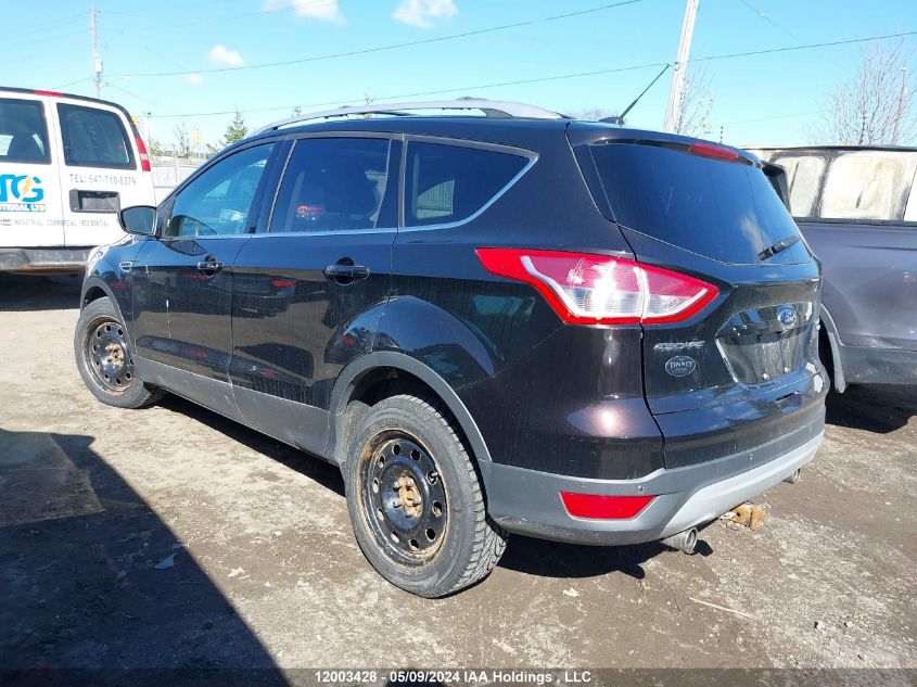 2013 Ford Escape Titanium VIN: 1FMCU9J96DUA44209 Lot: 12003428