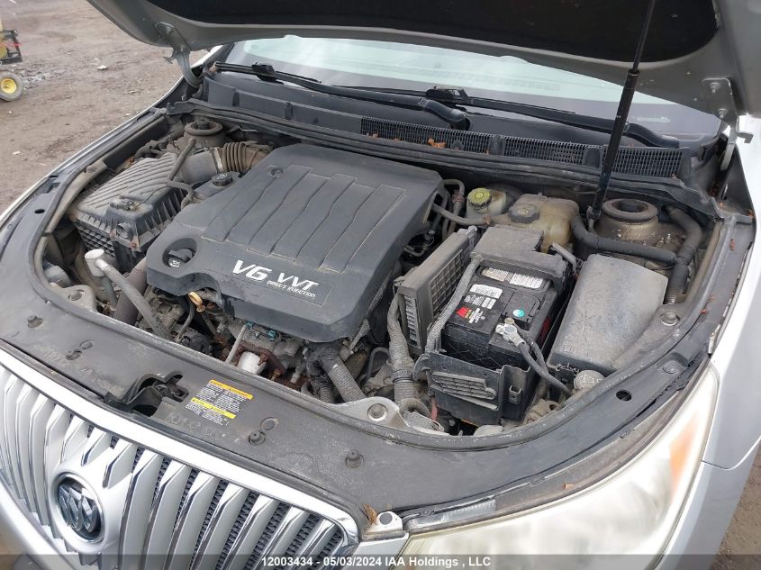 2010 Buick Lacrosse Cxl VIN: 1G4GK5EG4AF279684 Lot: 12003434