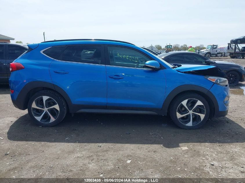 2016 Hyundai Tucson Limited/Sport And Eco/Se VIN: KM8J3CA26GU038246 Lot: 12003435