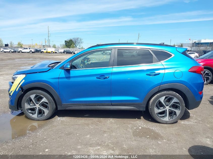 2016 Hyundai Tucson Limited/Sport And Eco/Se VIN: KM8J3CA26GU038246 Lot: 12003435