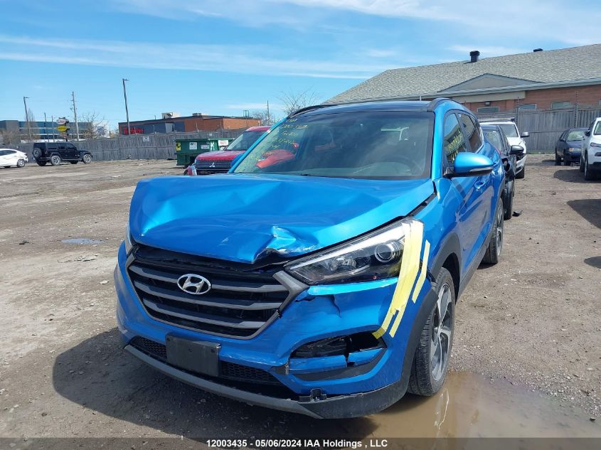 2016 Hyundai Tucson Limited/Sport And Eco/Se VIN: KM8J3CA26GU038246 Lot: 12003435