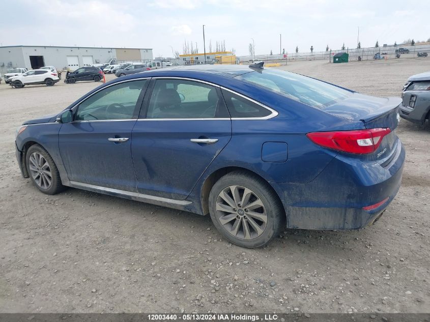 2015 Hyundai Sonata Sport/Limited VIN: 5NPE34AF6FH156000 Lot: 12003440