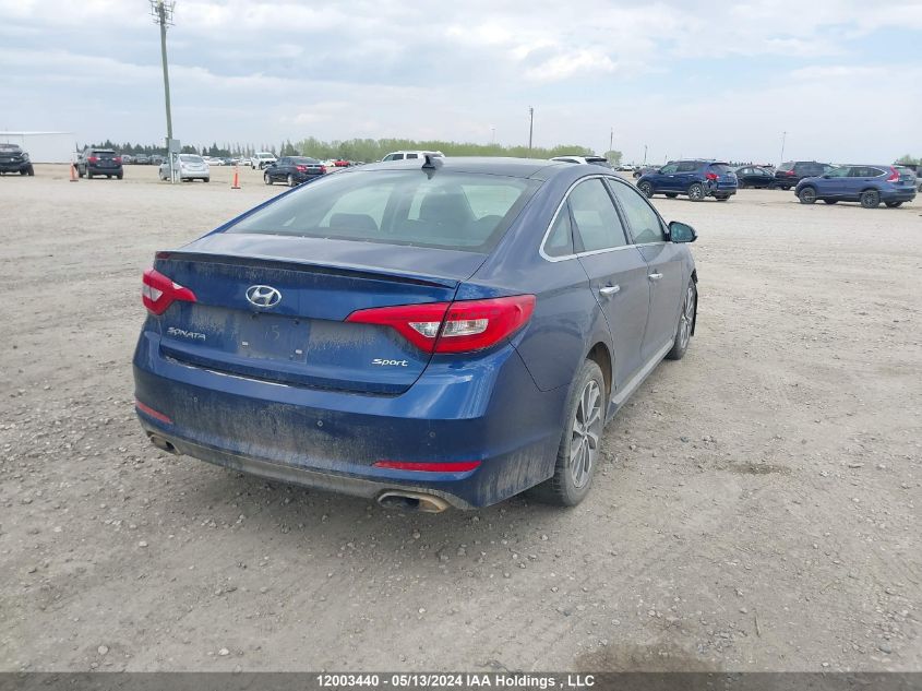 2015 Hyundai Sonata Sport/Limited VIN: 5NPE34AF6FH156000 Lot: 12003440