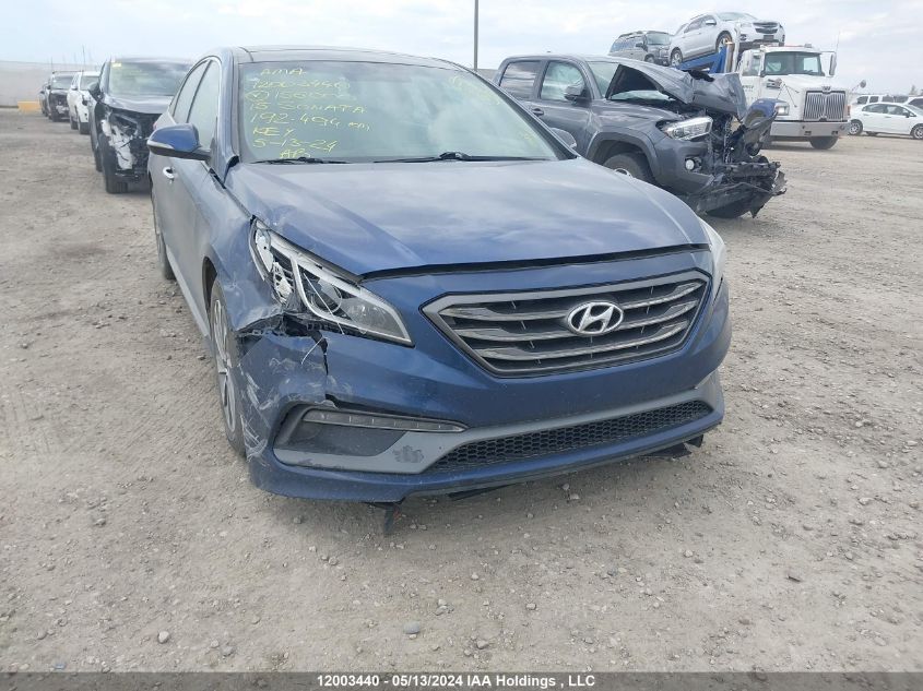 2015 Hyundai Sonata Sport/Limited VIN: 5NPE34AF6FH156000 Lot: 12003440