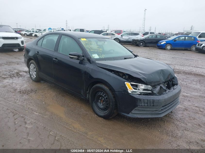 2015 Volkswagen Jetta Sedan VIN: 3VW2K7AJ8FM293376 Lot: 12003454