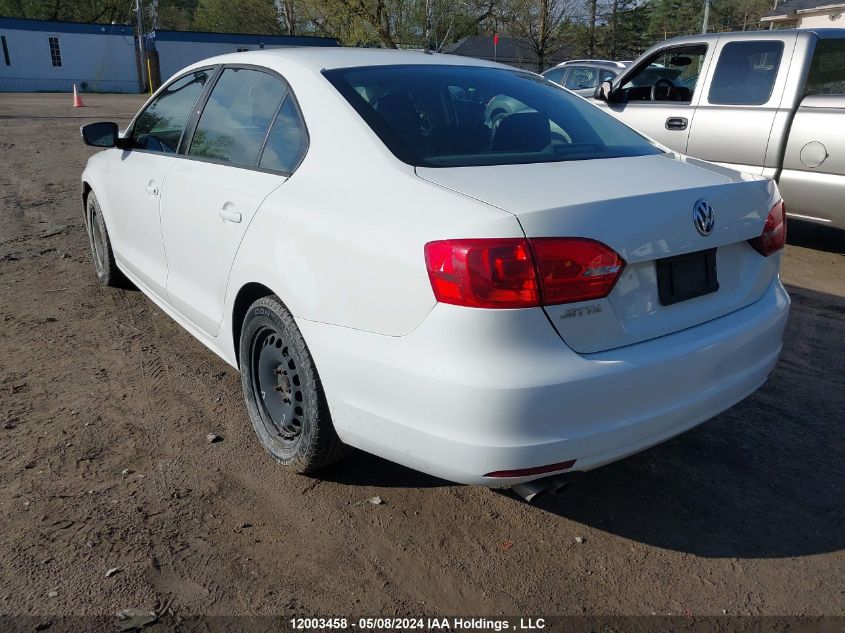 2014 Volkswagen Jetta Sedan VIN: 3VW2K7AJ6EM237676 Lot: 12003458