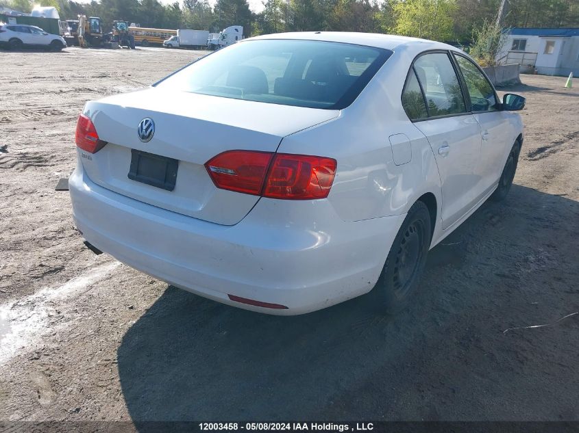 2014 Volkswagen Jetta Sedan VIN: 3VW2K7AJ6EM237676 Lot: 12003458