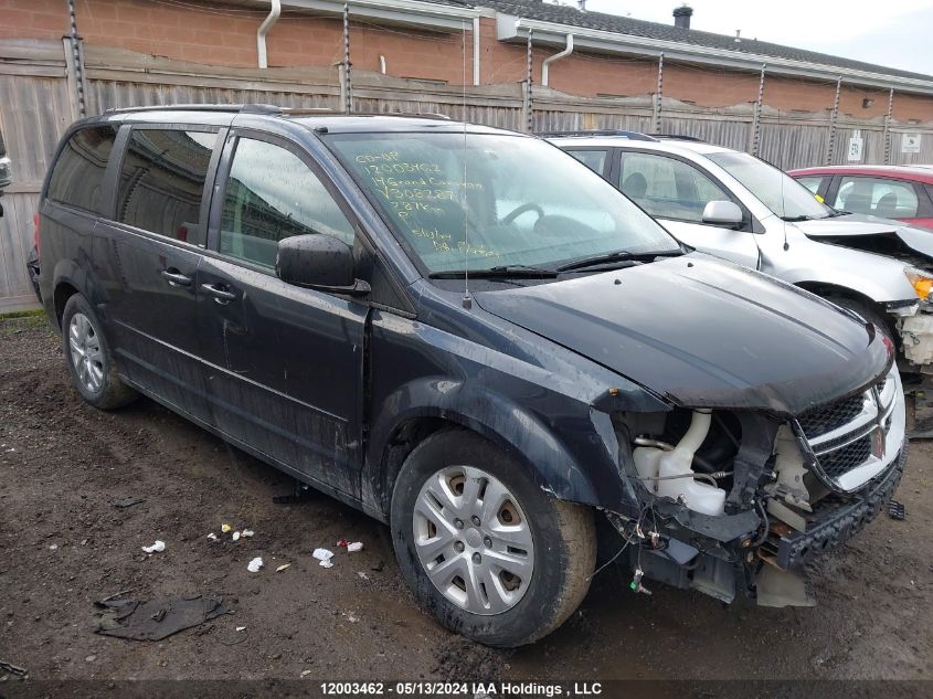 2014 Dodge Grand Caravan Se VIN: 2C4RDGBG1ER308287 Lot: 12003462