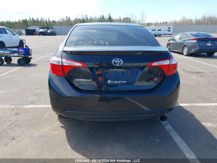 2016 Toyota Corolla Ce/Le/S VIN: 2T1BURHE5GC662139 Lot: 12003468