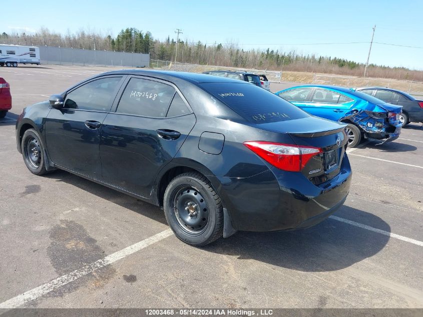 2016 Toyota Corolla Ce/Le/S VIN: 2T1BURHE5GC662139 Lot: 12003468