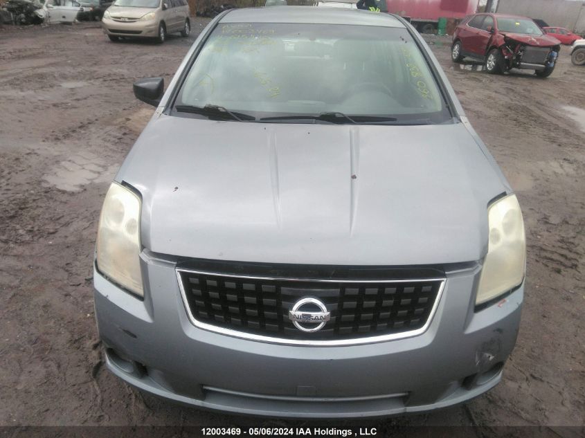 2008 Nissan Sentra 2.0/2.0S/2.0Sl VIN: 3N1AB61E48L615440 Lot: 12003469