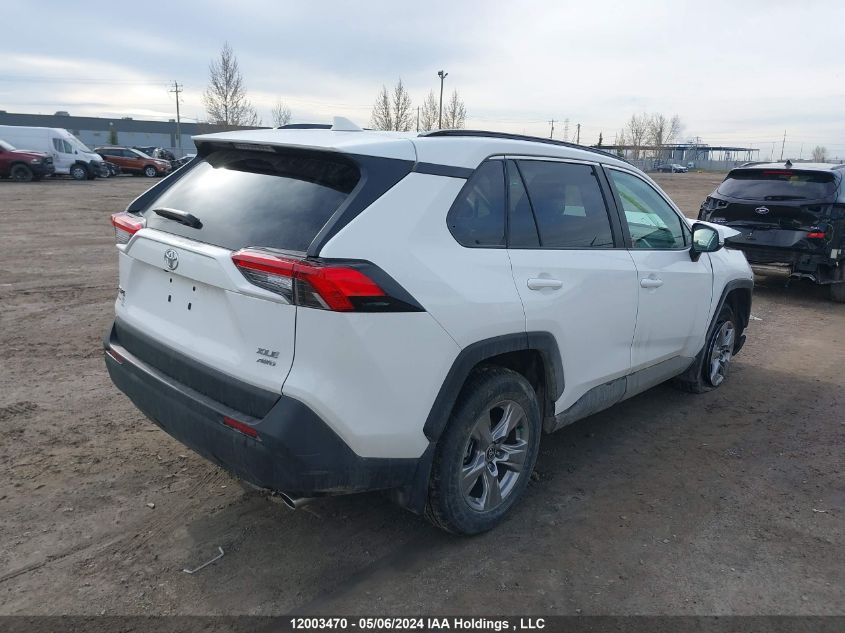 2022 Toyota Rav4 Xle/Xle Premium VIN: 2T3R1RFV0NC313050 Lot: 12003470