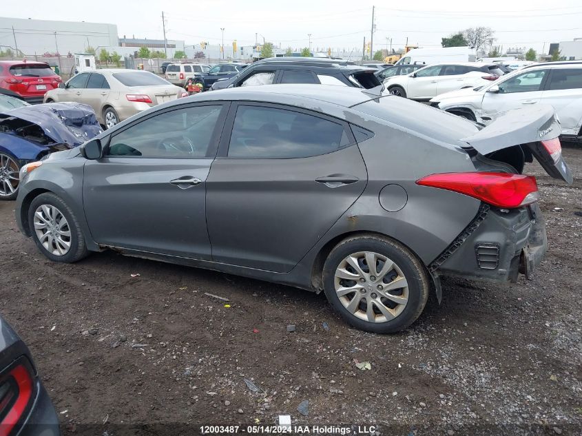 2012 Hyundai Elantra Gls/Limited VIN: 5NPDH4AE3CH147738 Lot: 12003487