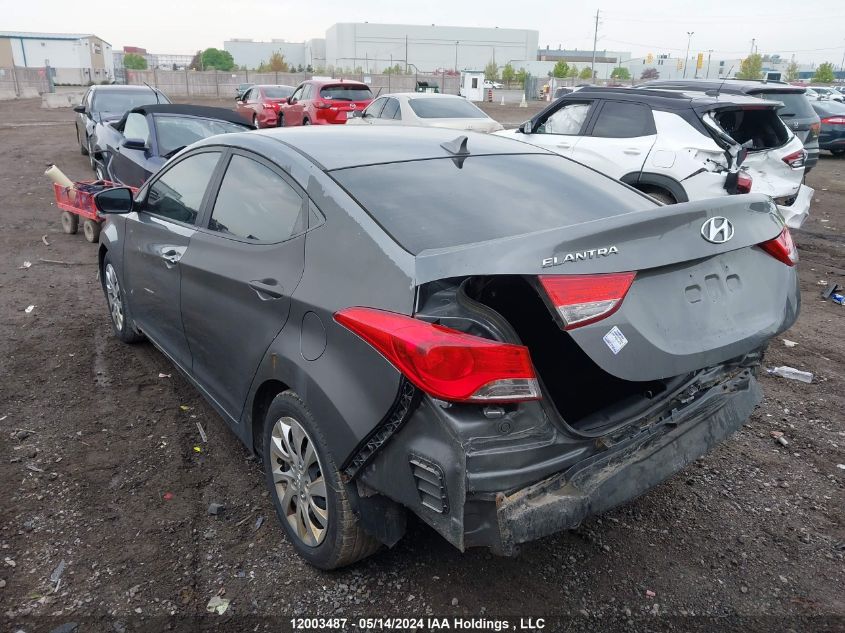 2012 Hyundai Elantra Gls/Limited VIN: 5NPDH4AE3CH147738 Lot: 12003487