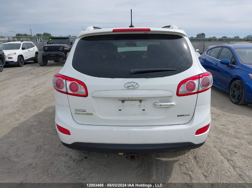 2012 Hyundai Santa Fe Se VIN: 5XYZHDAG7CG112280 Lot: 12003488